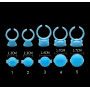 Кольцо голубое с перегородкой-1,7см (5)