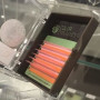 Цветные ресницы Neicha Mini Mix  (Флуоресцентные), микс, Разные цвета (в ассортименте)