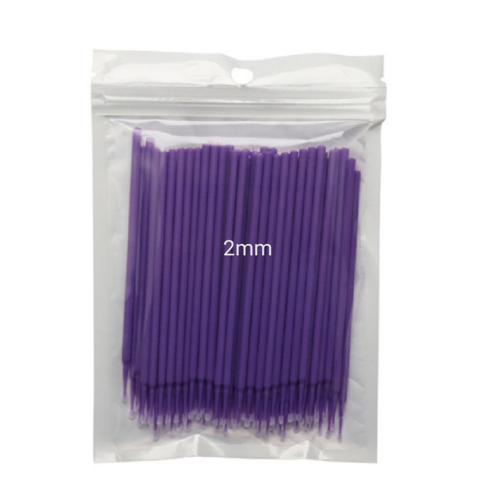 Микробраши для ресниц-фиолетовые (2мм).